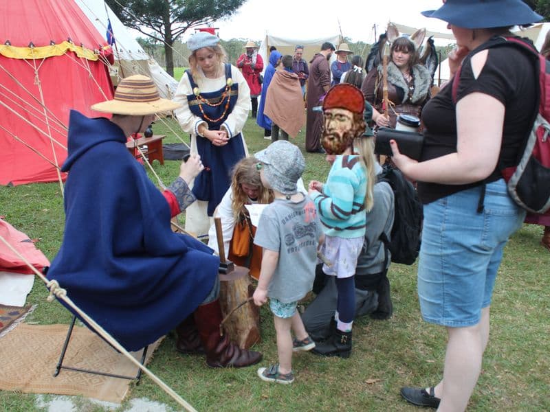 Rusland Encampment, Abbey Medieval Festival 2026.  Photography by Mel Lane
