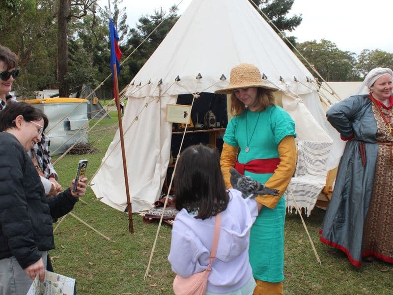 Rusland Encampment, Abbey Medieval Festival 2026.  Photography by Mel Lane