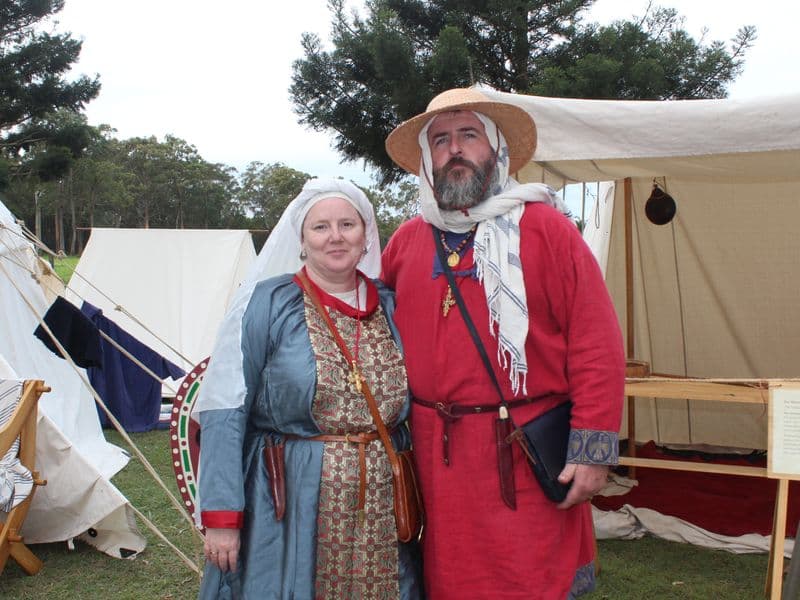 Rusland Encampment, Abbey Medieval Festival 2026.  Photography by Mel Lane