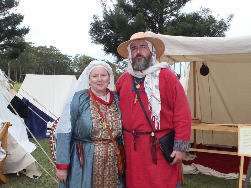 Rusland Encampment, Abbey Medieval Festival 2026.  Photography by Mel Lane