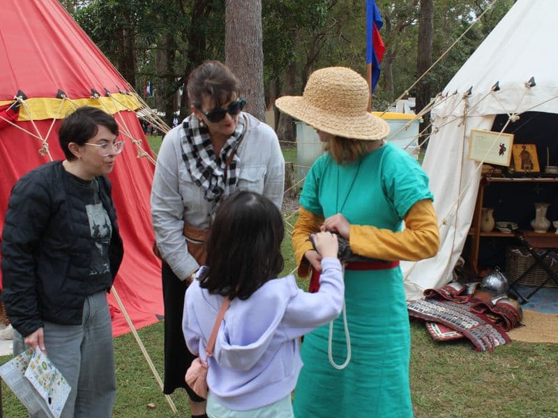 Rusland Encampment, Abbey Medieval Festival 2026.  Photography by Mel Lane
