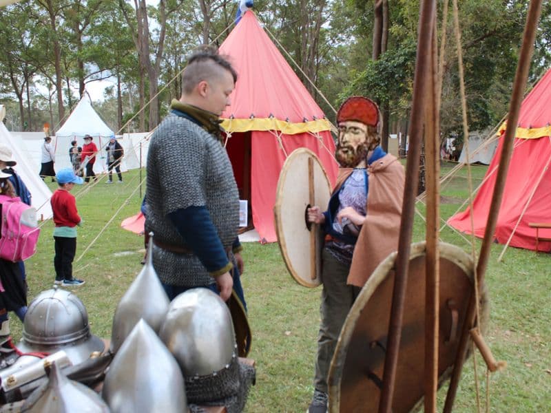 Rusland Encampment, Abbey Medieval Festival 2026.  Photography by Mel Lane