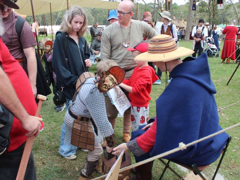 Rusland Encampment, Abbey Medieval Festival 2026.  Photography by Mel Lane