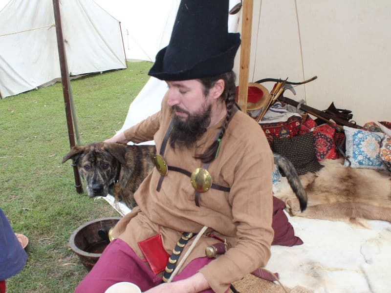 Rusland Encampment, Abbey Medieval Festival 2026.  Photography by Mel Lane