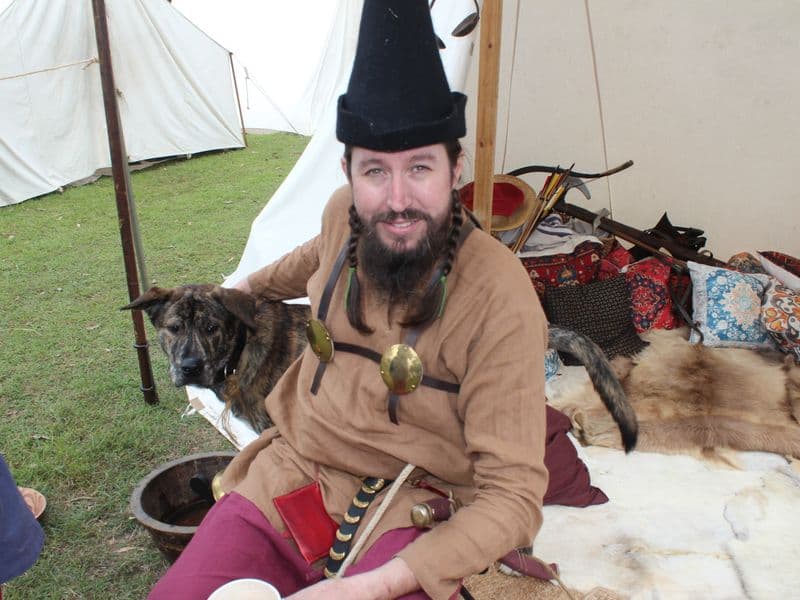 Rusland Encampment, Abbey Medieval Festival 2026.  Photography by Mel Lane