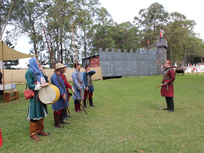 Rusland Encampment, Abbey Medieval Festival 2026.  Photography by Mel Lane