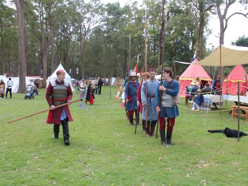 Rusland Encampment, Abbey Medieval Festival 2026.  Photography by Mel Lane