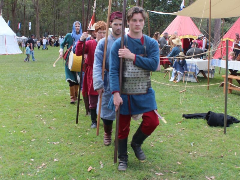 Rusland Encampment, Abbey Medieval Festival 2026.  Photography by Mel Lane
