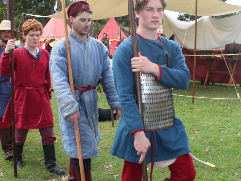 Rusland Encampment, Abbey Medieval Festival 2026.  Photography by Mel Lane