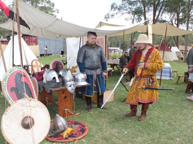 Rusland Encampment, Abbey Medieval Festival 2026.  Photography by Mel Lane