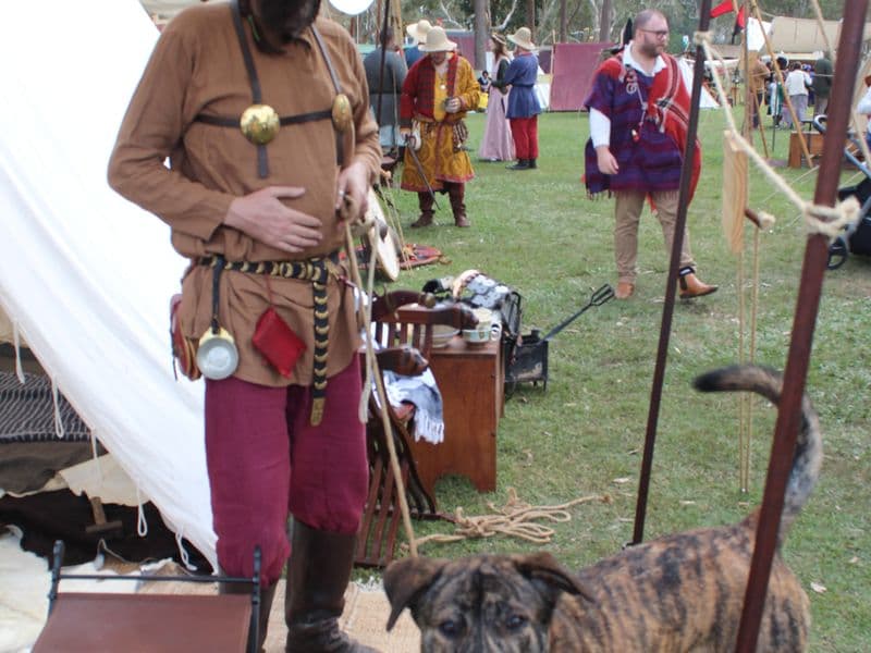 Rusland Encampment, Abbey Medieval Festival 2026.  Photography by Mel Lane