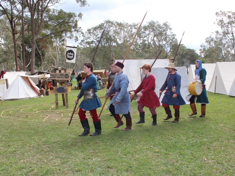 Rusland Encampment, Abbey Medieval Festival 2026.  Photography by Mel Lane