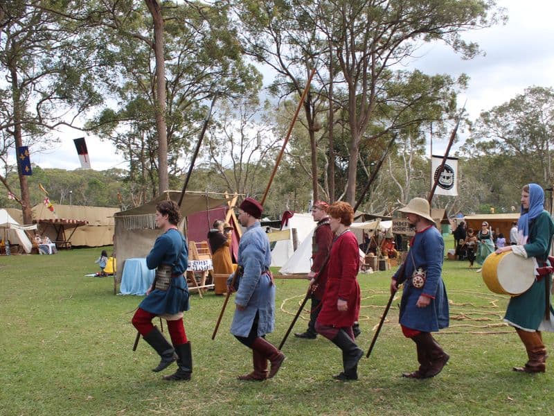 Rusland Encampment, Abbey Medieval Festival 2026.  Photography by Mel Lane