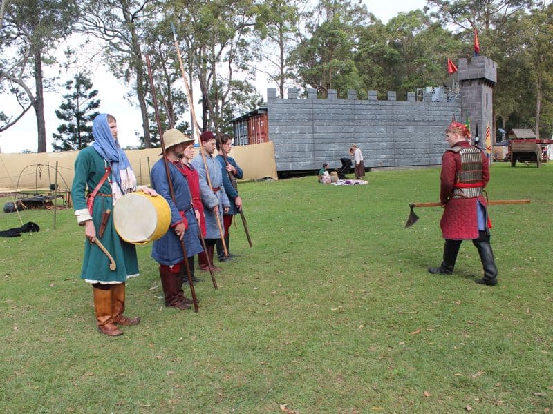 Rusland Encampment, Abbey Medieval Festival 2026.  Photography by Mel Lane