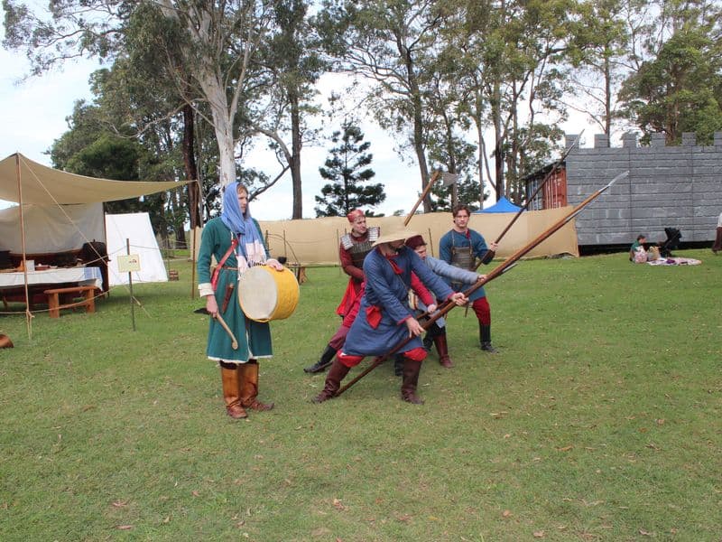Rusland Encampment, Abbey Medieval Festival 2026.  Photography by Mel Lane