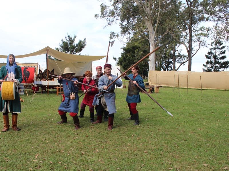 Rusland Encampment, Abbey Medieval Festival 2026.  Photography by Mel Lane