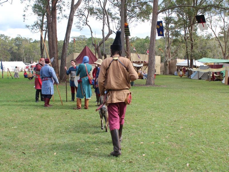 Rusland Encampment, Abbey Medieval Festival 2026.  Photography by Mel Lane