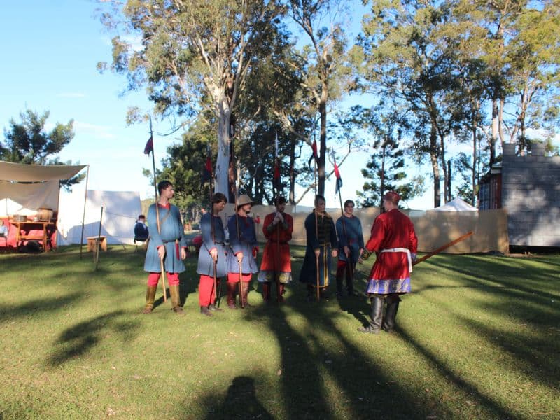Rusland Encampment, Abbey Medieval Festival 2026.  Photography by Mel Lane
