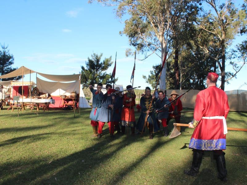 Rusland Encampment, Abbey Medieval Festival 2026.  Photography by Mel Lane