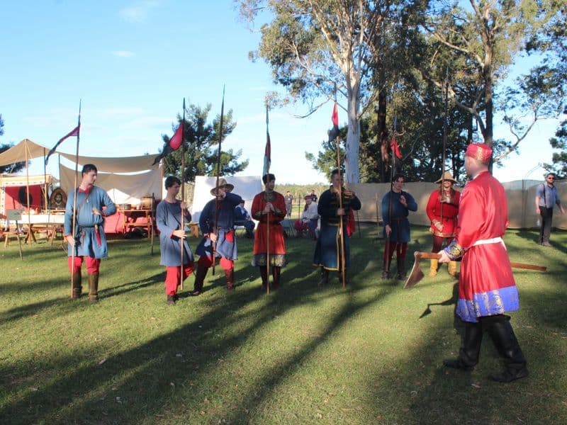 Rusland Encampment, Abbey Medieval Festival 2026.  Photography by Mel Lane