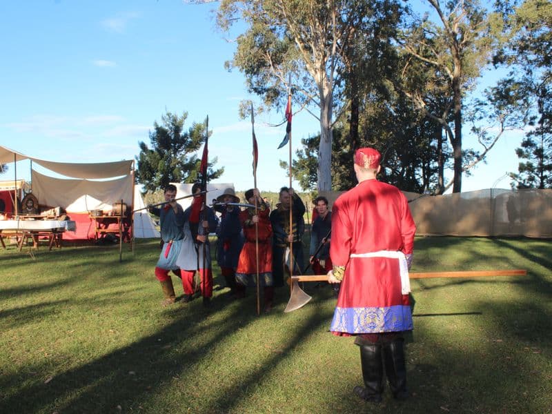 Rusland Encampment, Abbey Medieval Festival 2026.  Photography by Mel Lane