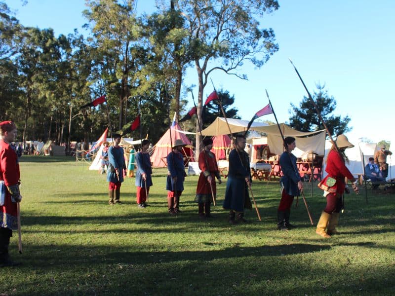 Rusland Encampment, Abbey Medieval Festival 2026.  Photography by Mel Lane