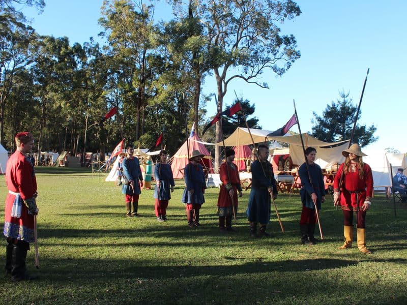 Rusland Encampment, Abbey Medieval Festival 2026.  Photography by Mel Lane