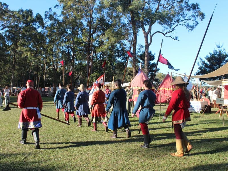 Rusland Encampment, Abbey Medieval Festival 2026.  Photography by Mel Lane