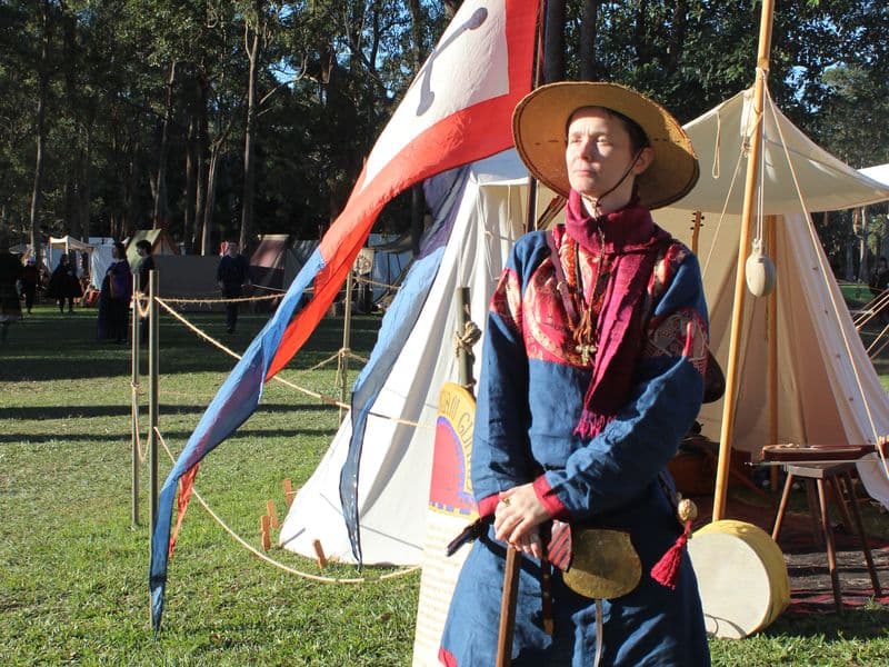 Rusland Encampment, Abbey Medieval Festival 2026.  Photography by Mel Lane