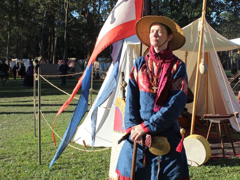 Rusland Encampment, Abbey Medieval Festival 2026.  Photography by Mel Lane