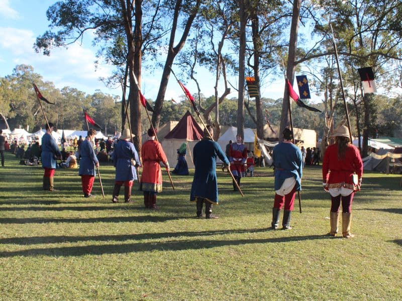 Rusland Encampment, Abbey Medieval Festival 2026.  Photography by Mel Lane
