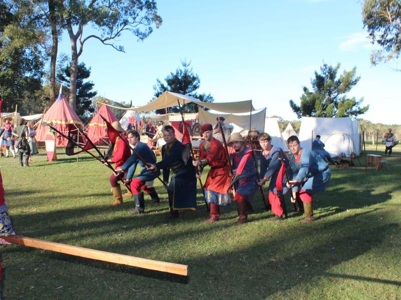 Rusland Encampment, Abbey Medieval Festival 2026.  Photography by Mel Lane