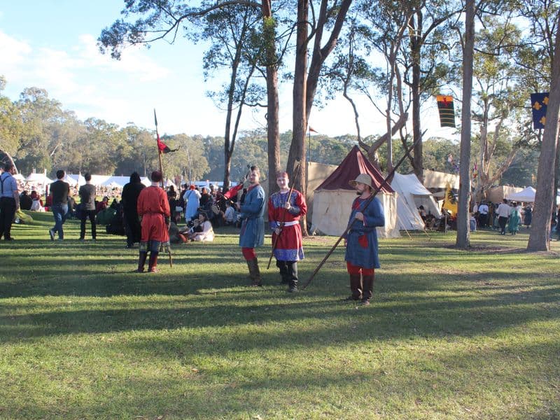 Rusland Encampment, Abbey Medieval Festival 2026.  Photography by Mel Lane