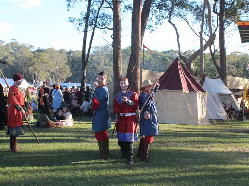 Rusland Encampment, Abbey Medieval Festival 2026.  Photography by Mel Lane