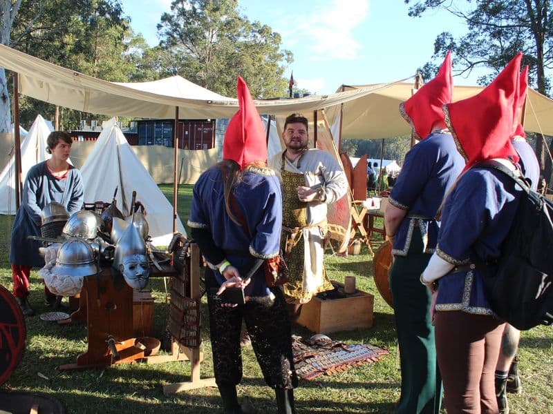 Rusland Encampment, Abbey Medieval Festival 2026.  Photography by Mel Lane