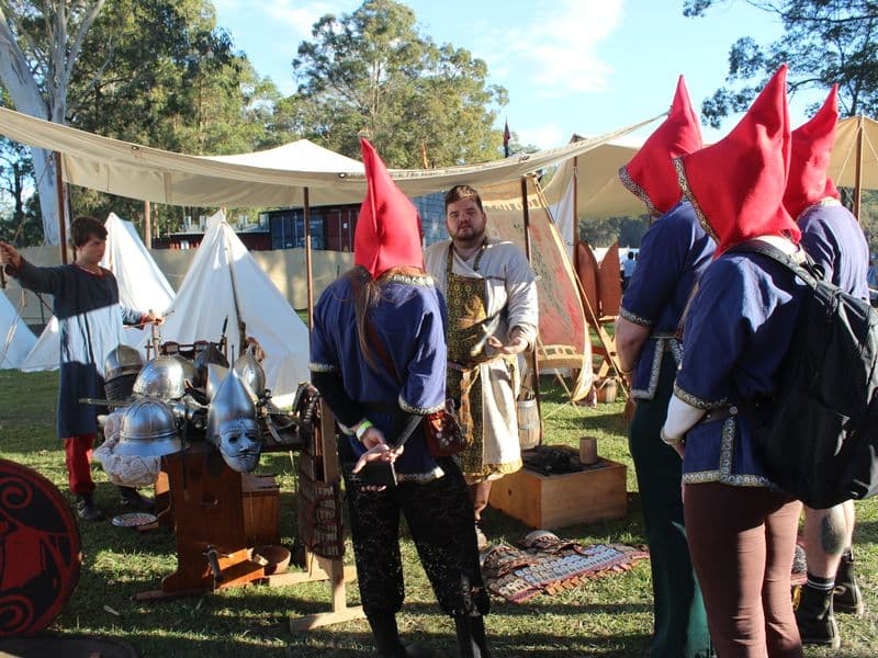 Rusland Encampment, Abbey Medieval Festival 2026.  Photography by Mel Lane