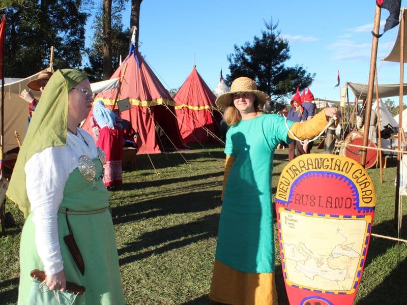 Rusland Encampment, Abbey Medieval Festival 2026.  Photography by Mel Lane