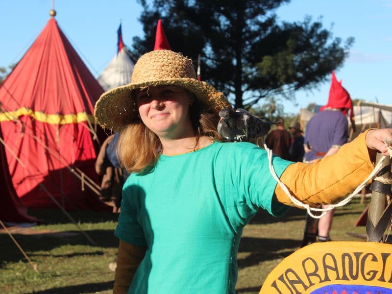 Rusland Encampment, Abbey Medieval Festival 2026.  Photography by Mel Lane