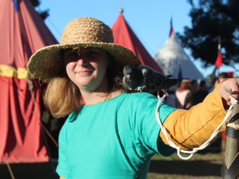 Rusland Encampment, Abbey Medieval Festival 2026.  Photography by Mel Lane