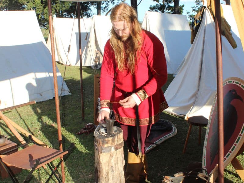 Rusland Encampment, Abbey Medieval Festival 2026.  Photography by Mel Lane
