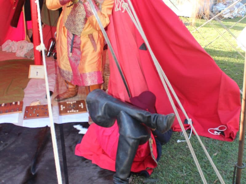 Rusland Encampment, Abbey Medieval Festival 2026.  Photography by Mel Lane