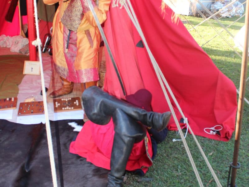 Rusland Encampment, Abbey Medieval Festival 2026.  Photography by Mel Lane