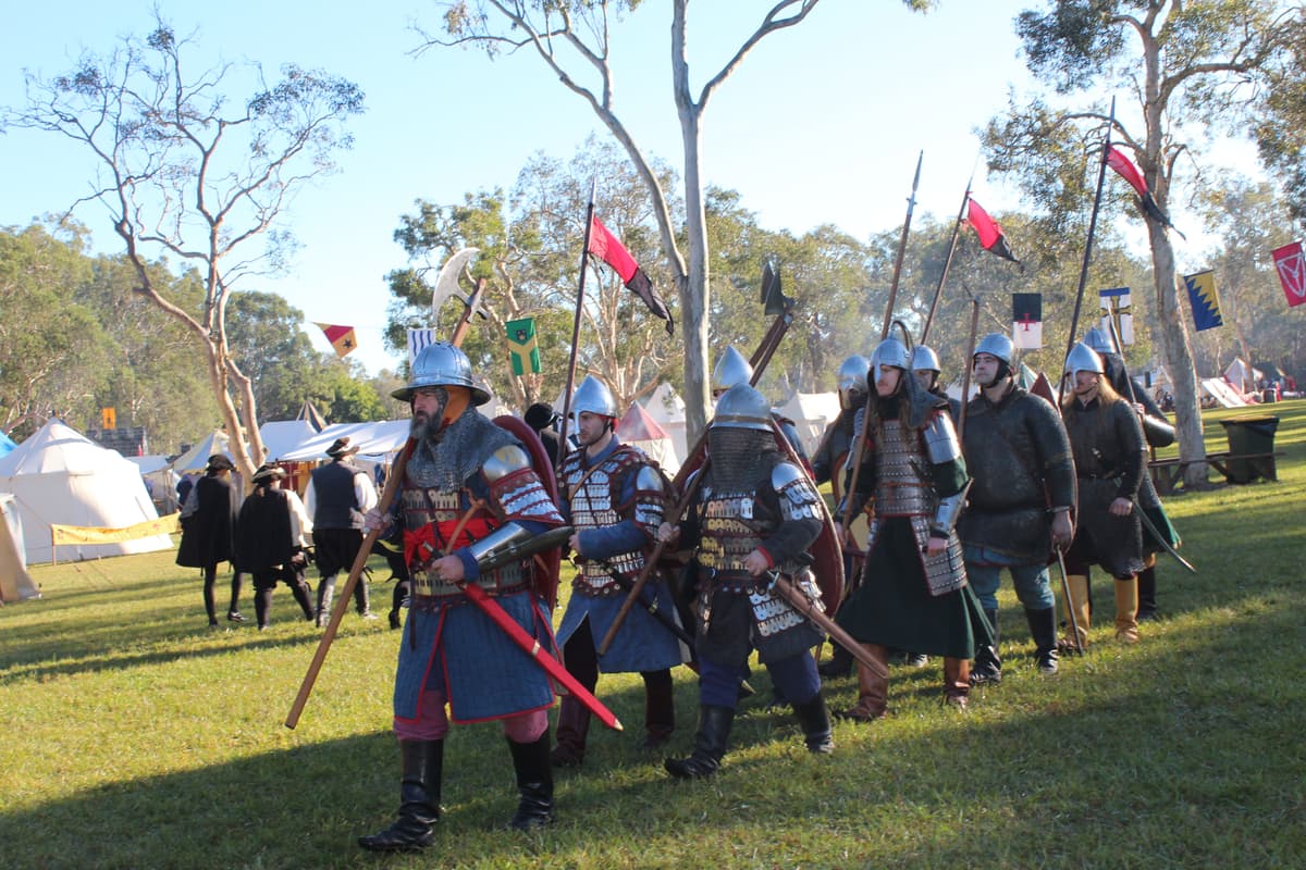 Zosemos leads an armed force of Emperor Manuel's finest onto the field at Abbeystowe